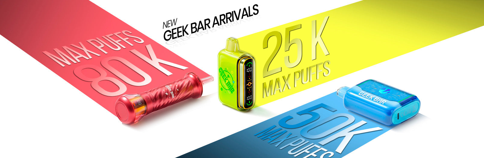 New Geek Bar Arrivals: Shop Pulse 2, Pulse X2 50K & Burj at Vape702USA