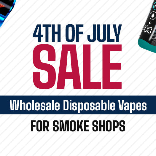 4th of July Sale: Wholesale Disposable Vapes for Smoke Shops | Vape702USA