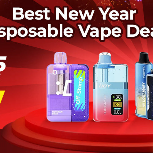 Best New Year Disposable Vape Deals (Buy 5 Get 1 Free)