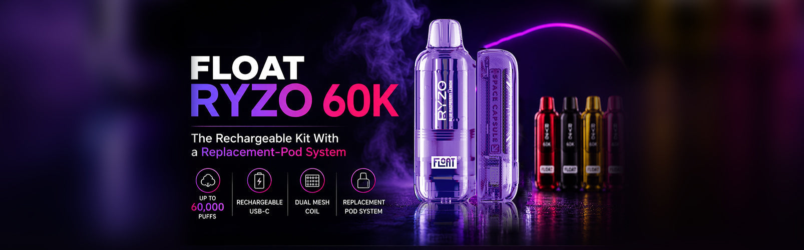 Float Ryzo 60K Review: The Rechargeable Kit With a Replacement-Pod System