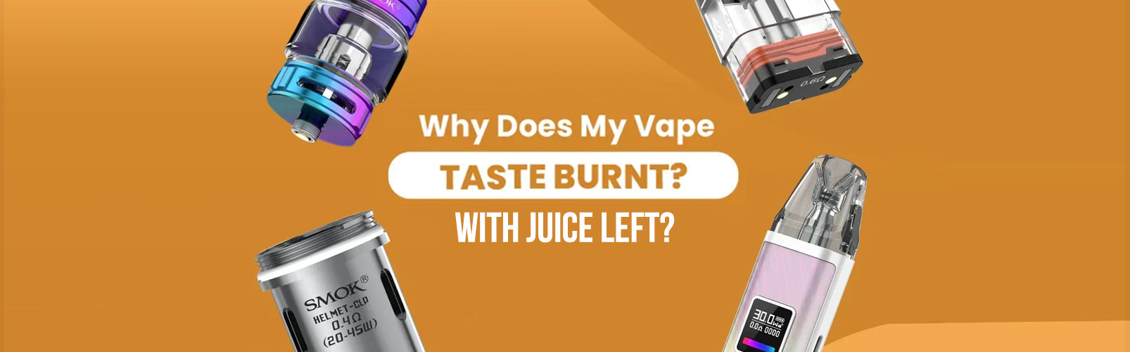 Why Does My Disposable Vape Taste Burnt With Juice Left?