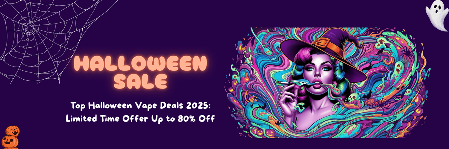 Top Halloween Vape Deals 2025: Limited Time Offer Up to 80% Off