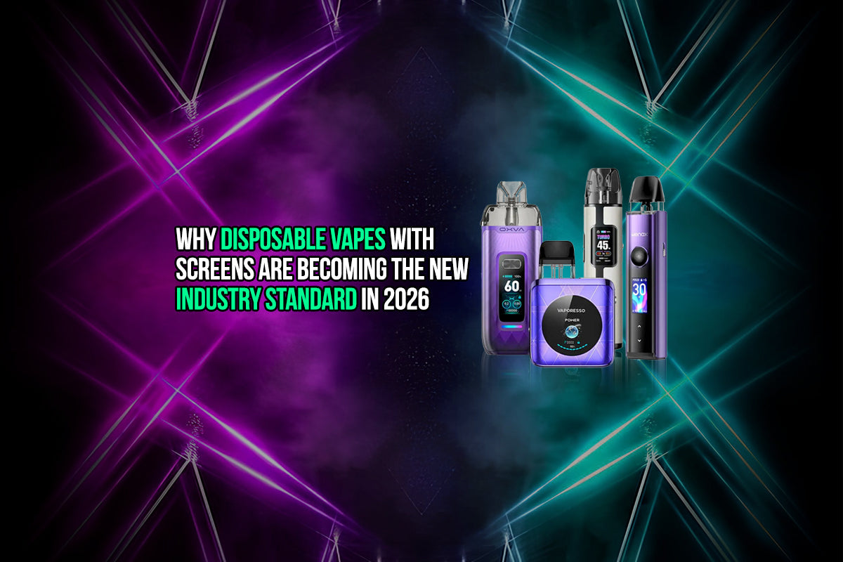 Why Disposable Vapes with Screens Are Becoming the New Industry Standard in 2026