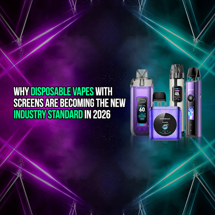 Why Disposable Vapes with Screens Are Becoming the New Industry Standard in 2026