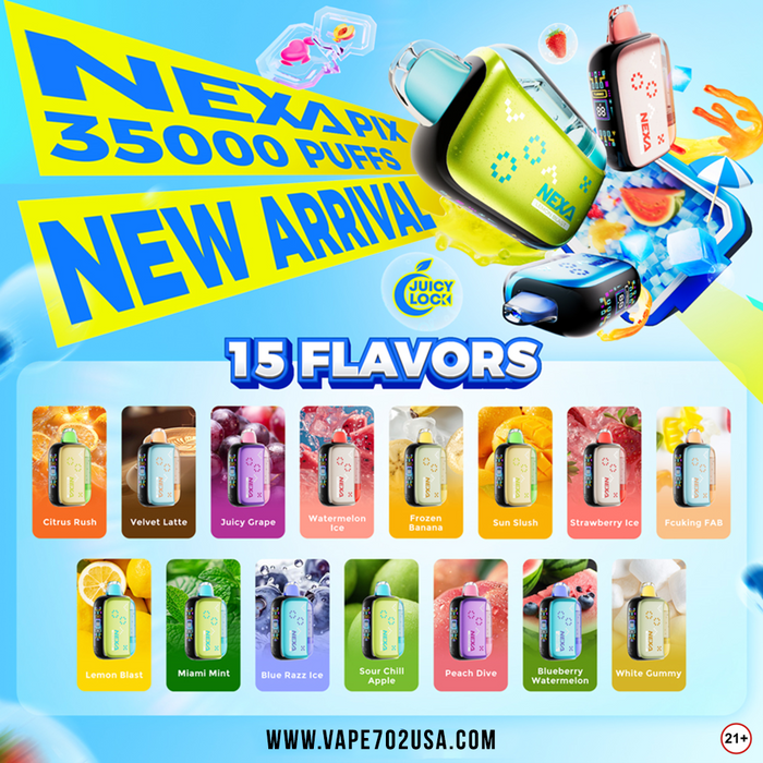 NEXA PIX 35K Disposable Vape 35,000 Puffs | Vape702USA vape702usa NEXA PIX 35K Disposable Vape 35,000 Puffs | Vape702USA vape702usa