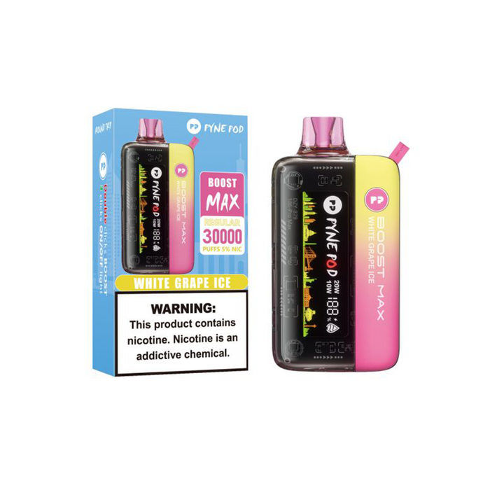 Pyne Pod Boost Max 30K Disposable Vape (Pack of 05) Disposable Vape