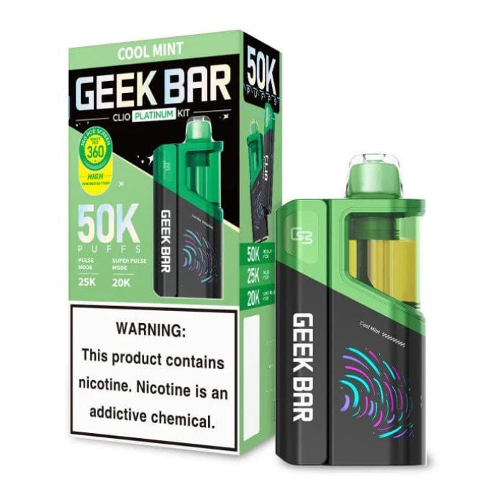 Geek Bar CLIO Platinum 50K Disposable Vape KIT