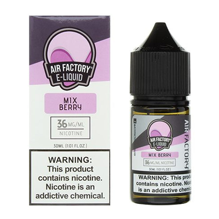 Air Factory E-Liquid Nic-Salt 36mg 30ml bottle