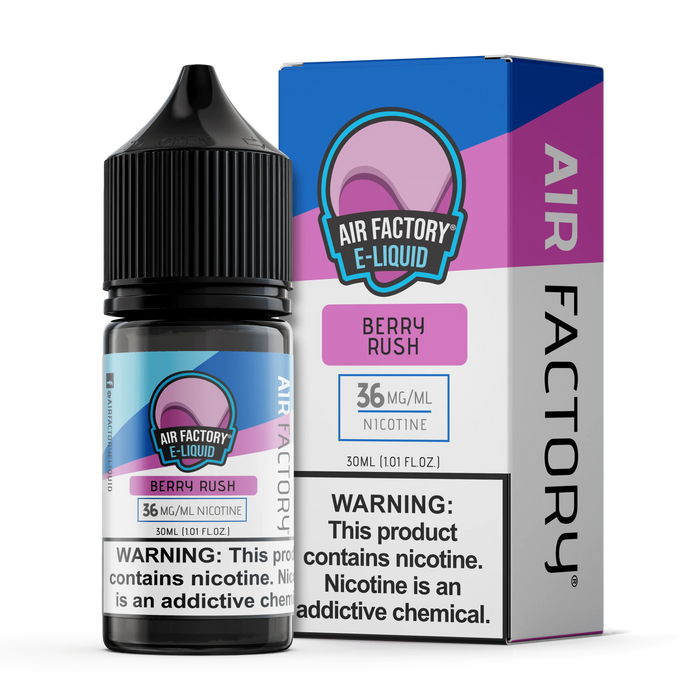 Air Factory E-Liquid Nic-Salt 36mg 30ml bottle