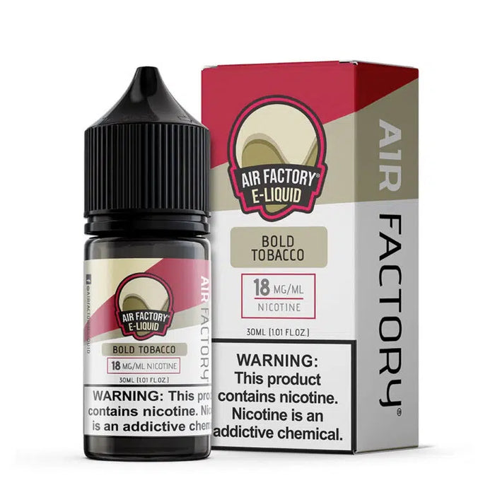 Air Factory E-Liquid Nic-Salt 18mg 30ml bottle