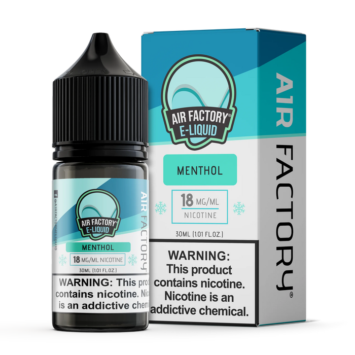 Air Factory E-Liquid Nic-Salt 18mg 30ml bottle