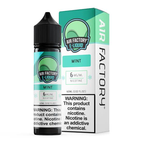 Air Factory E-Liquid 6mg 60ml bottle