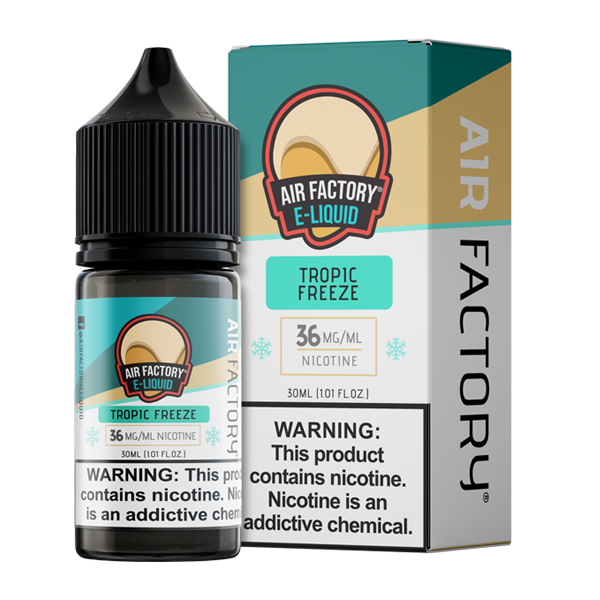 Air Factory E-Liquid Nic-Salt 36mg 30ml bottle
