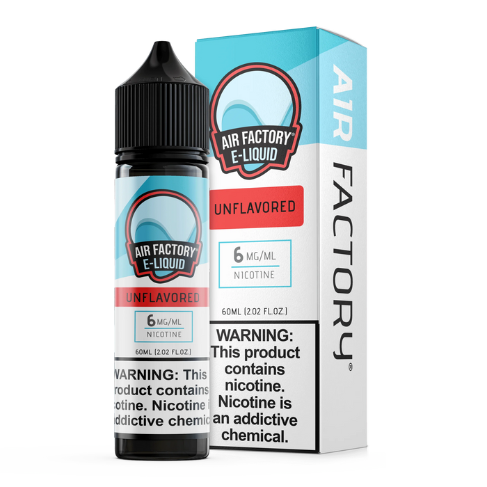 Air Factory E-Liquid 6mg 60ml bottle