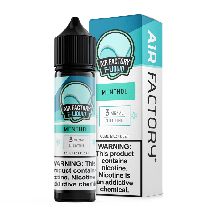 Air Factory E-Liquid 3mg 60ml bottle
