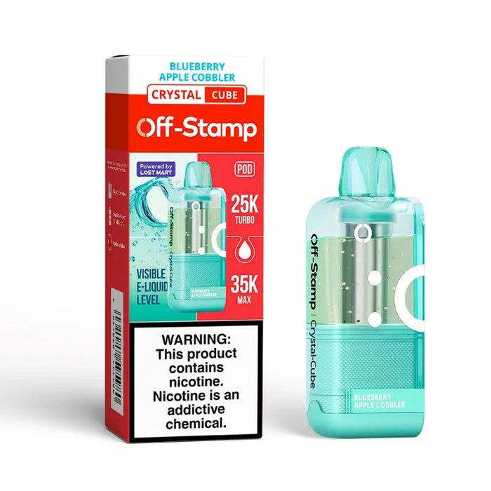 Off-Stamp X Cube Crystal Cube 35000 Disposable Pod Disposable Vape