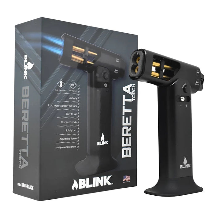 Blink Beretta Dual Flame Butane Torch
