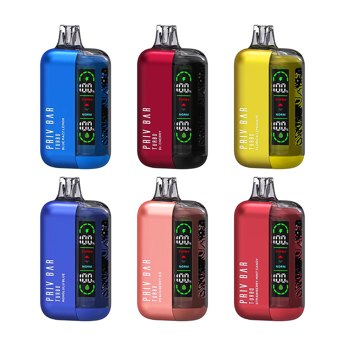 Priv Bar Turbo - vape702usa Priv Bar Turbo (Pack of 5) Disposable Vape