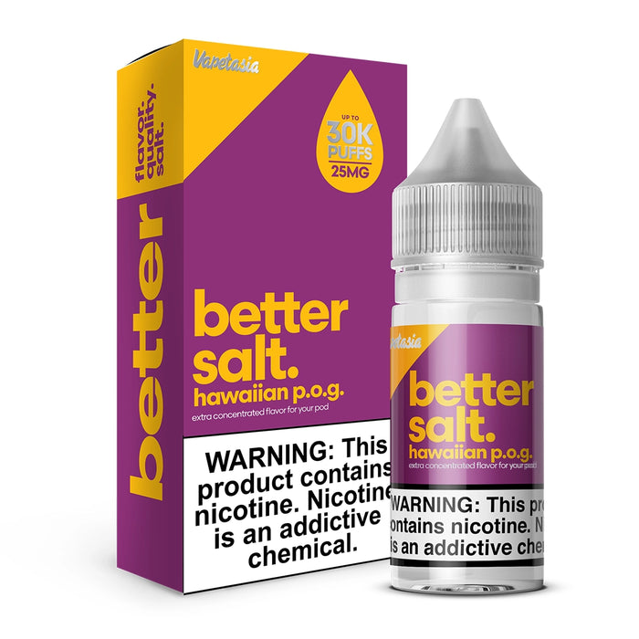 Better Salt E-Liquid 30ml by Vapetasia 25mg / 50mg