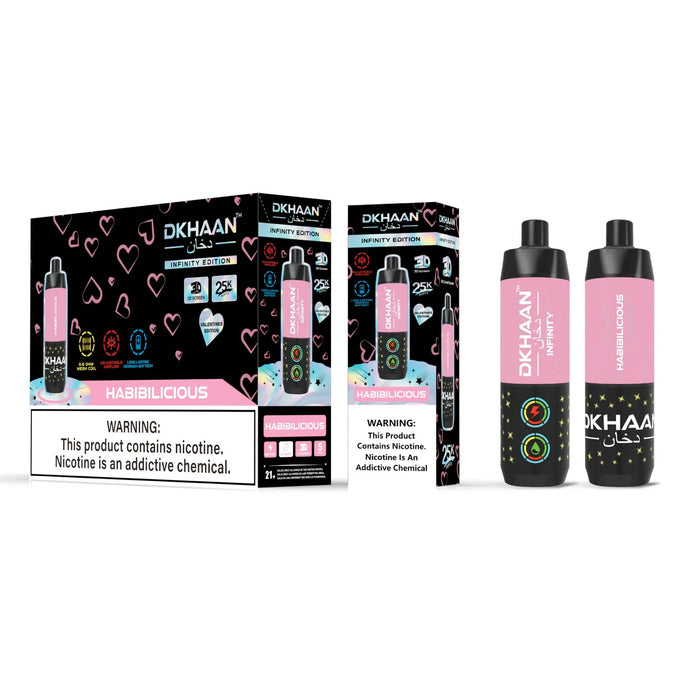 DKHAAN 25000 (Pack of 05) Disposable Vape