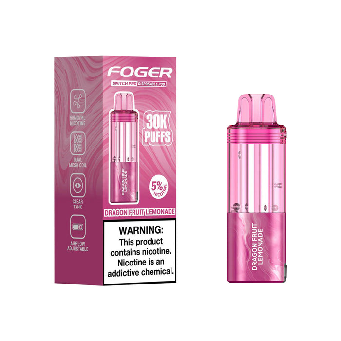 Foger Switch Pro 30K Disposable Pod vape702usa Foger Switch Pro 30K Disposable Pod vape702usa