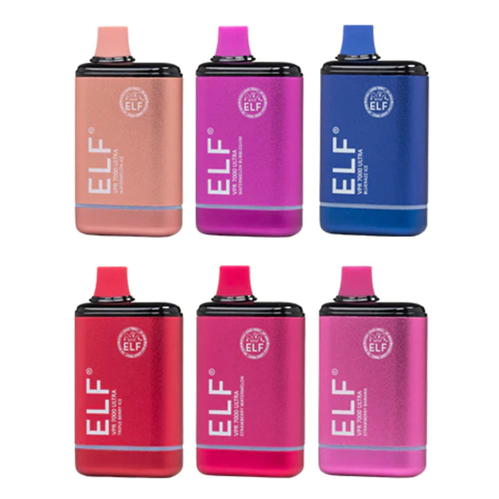 ELF VPR Ultra 7000 Puff - vape702usa ELF VPR Ultra 7000 Puff (Pack of 10) Disposable Vape