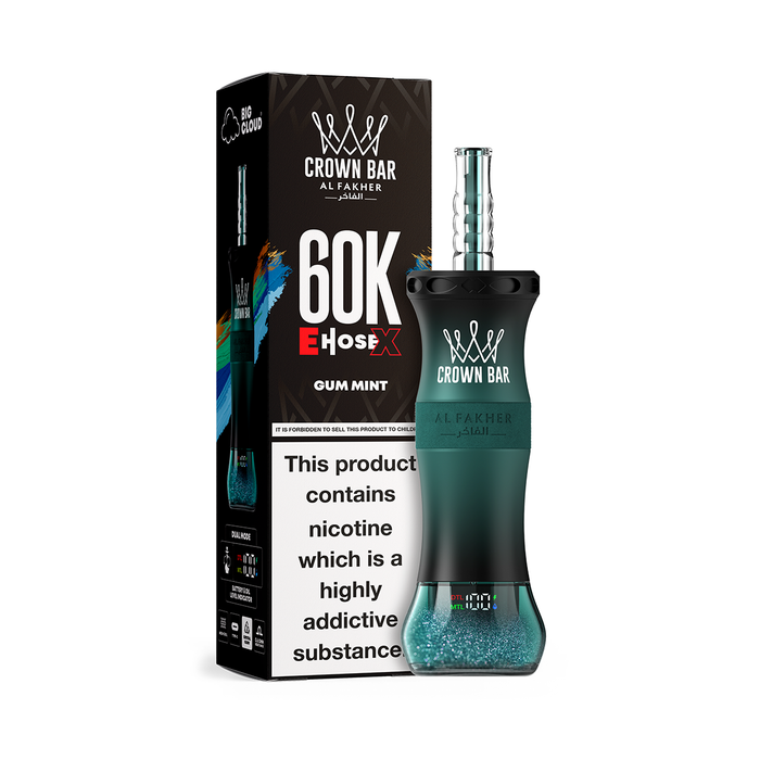 Al Fakher Crown Bar Ultra 60K Disposable