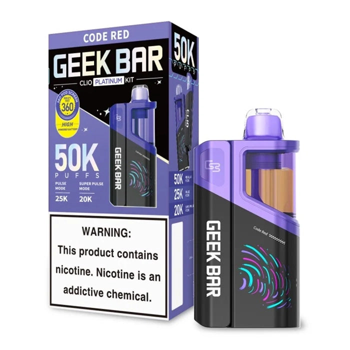 Geek Bar CLIO Platinum 50K Disposable Vape KIT