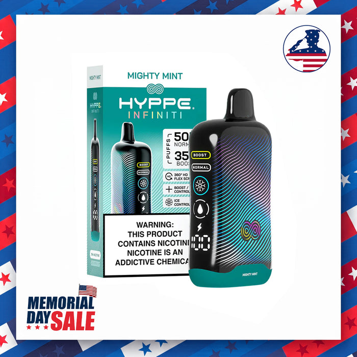 Hyppe Infiniti 50K Puffs Disposable Vape