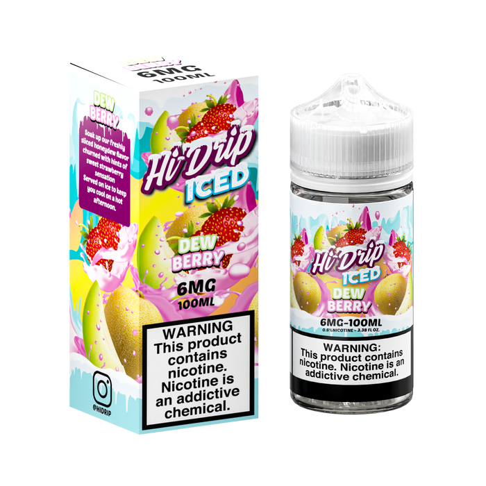 Hi Drip Iced E-Juice - 0mg, 3mg, 6mg E-Liquid