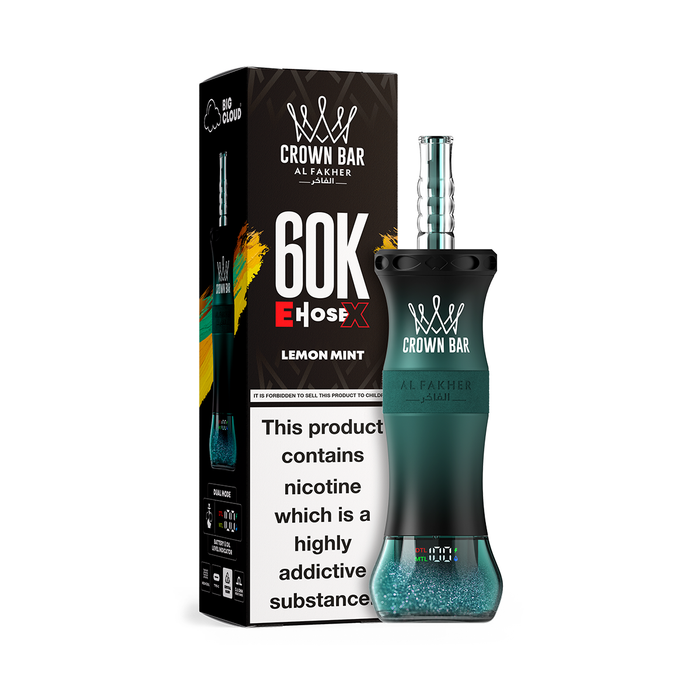 Al Fakher Crown Bar Ultra 60K Disposable