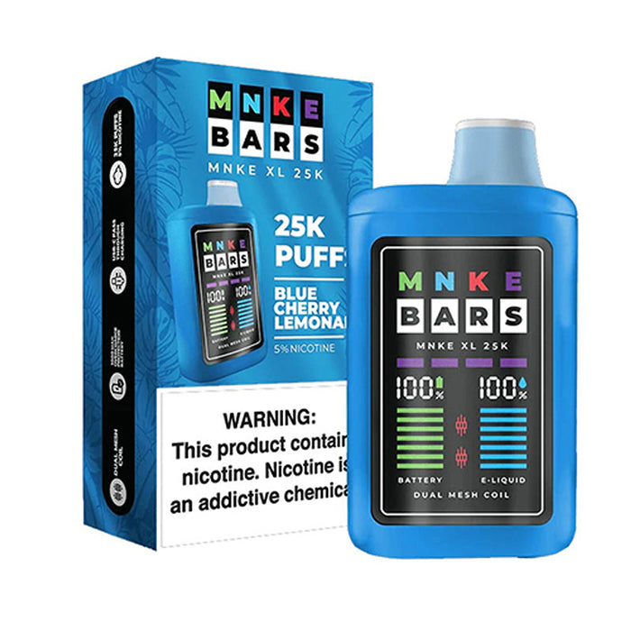 MNKE Bars XL 25K Zero Nicotine Disposable Vape 18ml product_type