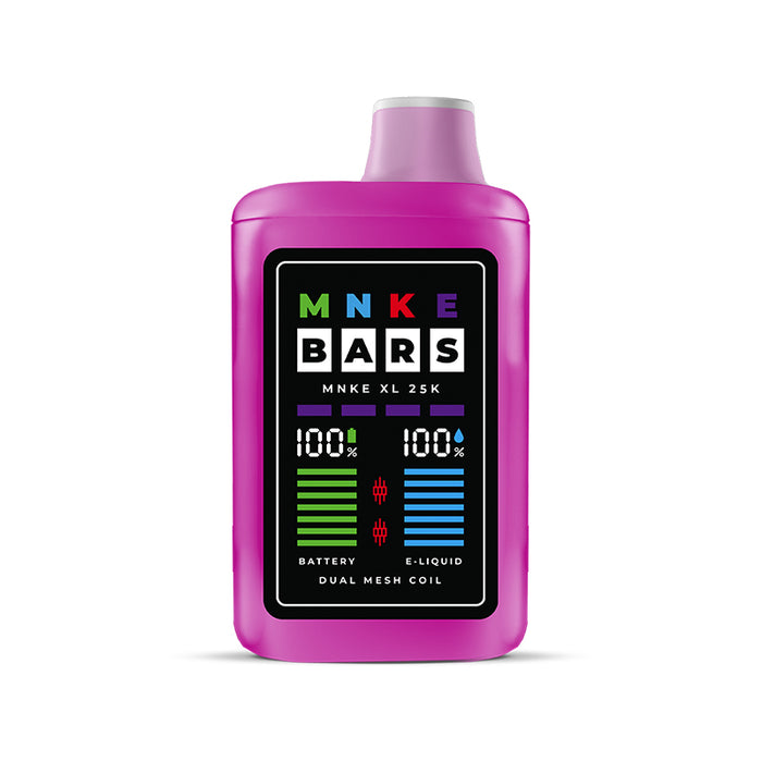 MNKE Bars XL 25K Zero Nicotine Disposable Vape 18ml product_type