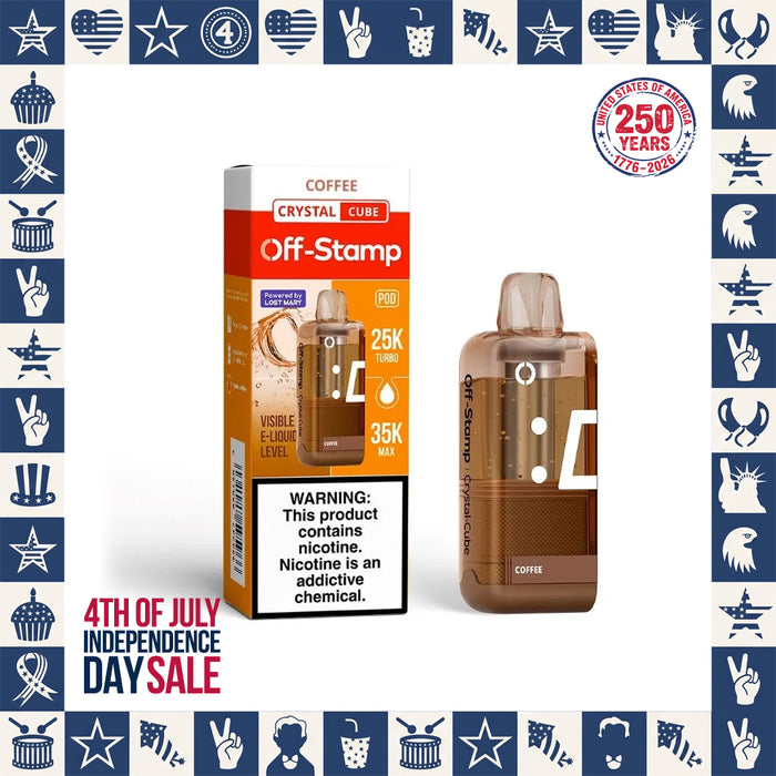 Off-Stamp X Cube Crystal Cube 35000 Disposable Pod