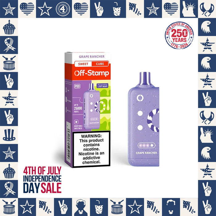 Off-Stamp X Cube Sweet Cube 25K Disposable Pod