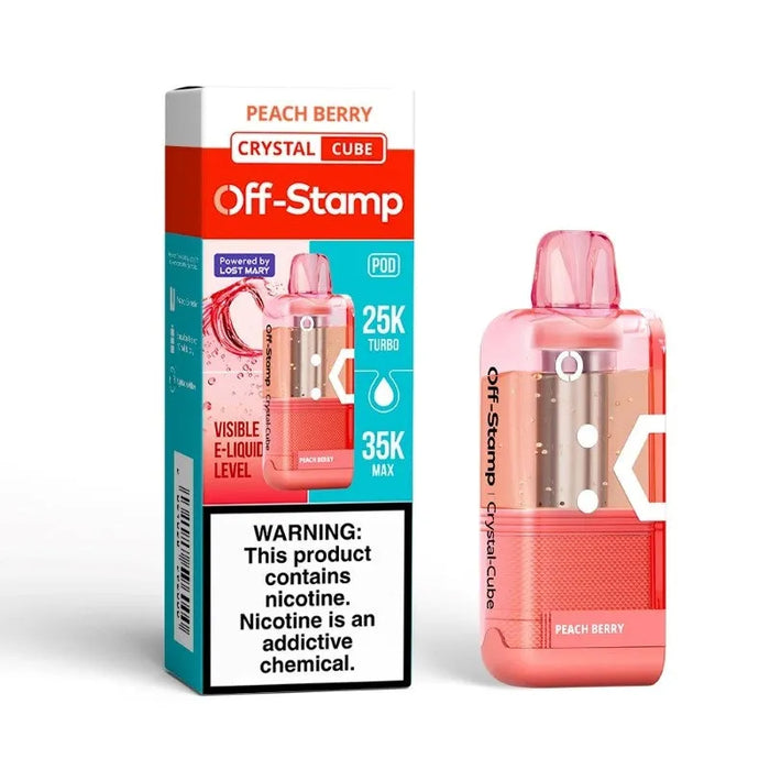 Off-Stamp X Cube Crystal Cube 35000 Disposable Pod Disposable Vape