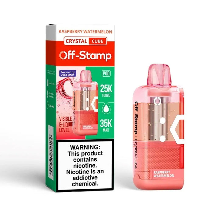 Off-Stamp X Cube Crystal Cube 35000 Disposable Pod Disposable Vape