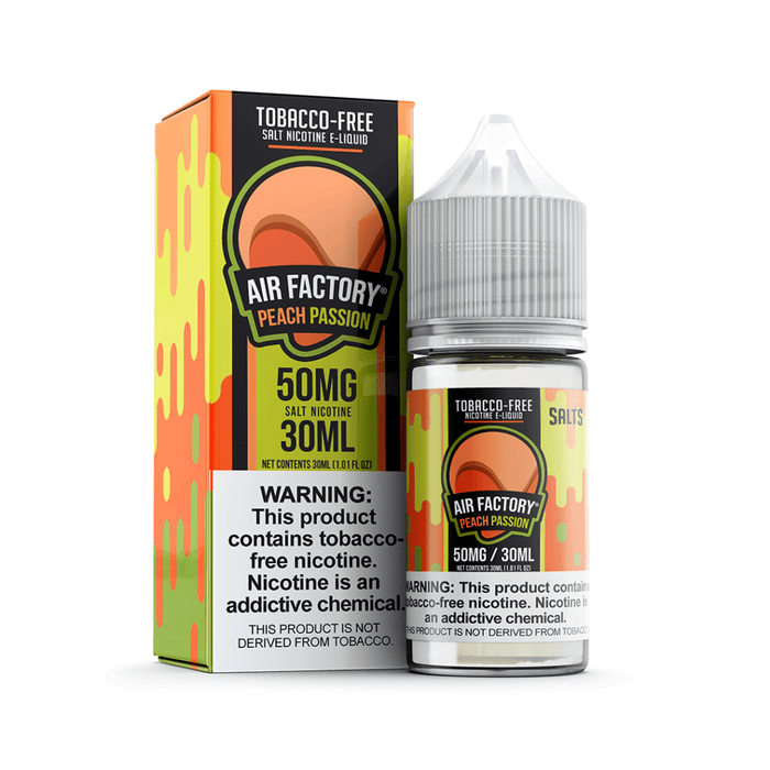 Air Factory Peach Passion Salts Tobacco Free Nicotine 30mL