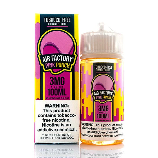 Air Factory E-Liquid 3mg 100ml bottle