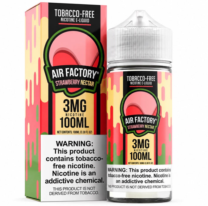 Air Factory Strawberry Nectar E-Liquid 100ml