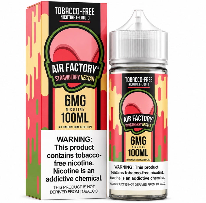 Air Factory Strawberry Nectar E-Liquid 100ml