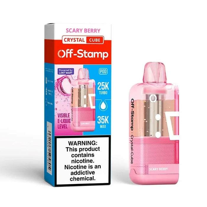 Off-Stamp X Cube Crystal Cube 35000 Disposable Pod Disposable Vape