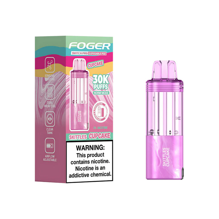 Foger Switch Pro 30K Disposable Pod vape702usa Foger Switch Pro 30K Disposable Pod vape702usa