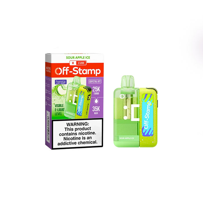 Off-Stamp X Cube Crystal Cube 35000 Disposable Pod