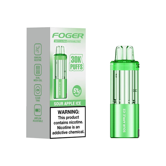 Fogger Vape Refill Pods Foger Switch Pro Refill Disposable Pod .98 Fogger Vape Refill Pods Foger Switch Pro Refill Disposable Pod .98
