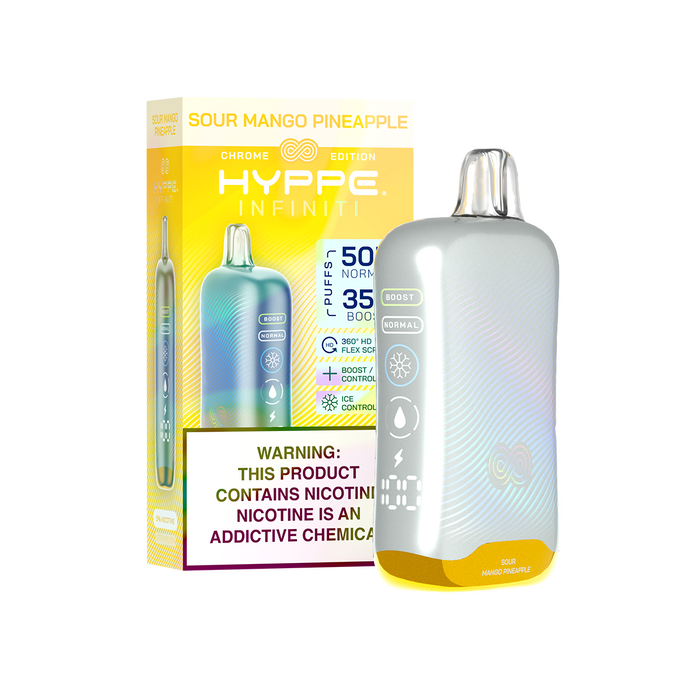 hyppe infiniti 50k puffs disposable vape Hyppe Infiniti 50K Puffs Disposable Vape — vape702usa