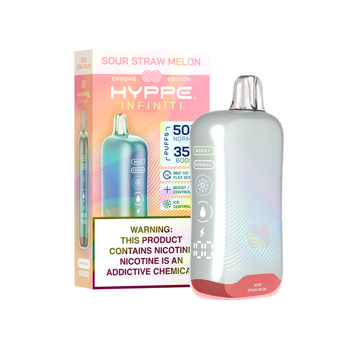 hyppe infiniti 50k puffs disposable vape Hyppe Infiniti 50K Puffs Disposable Vape — vape702usa
