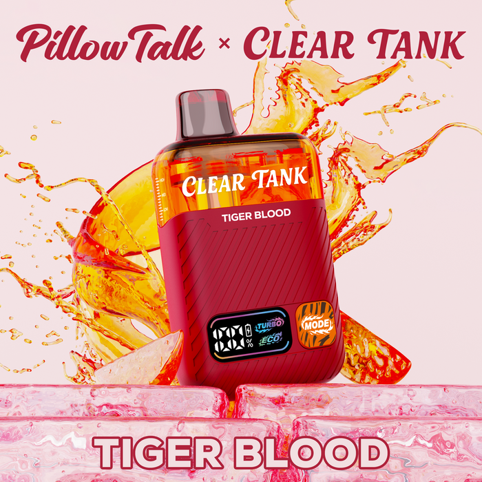 Pillow Talk Clear Tank 60K Disposable Vape ( Pack of 5 )