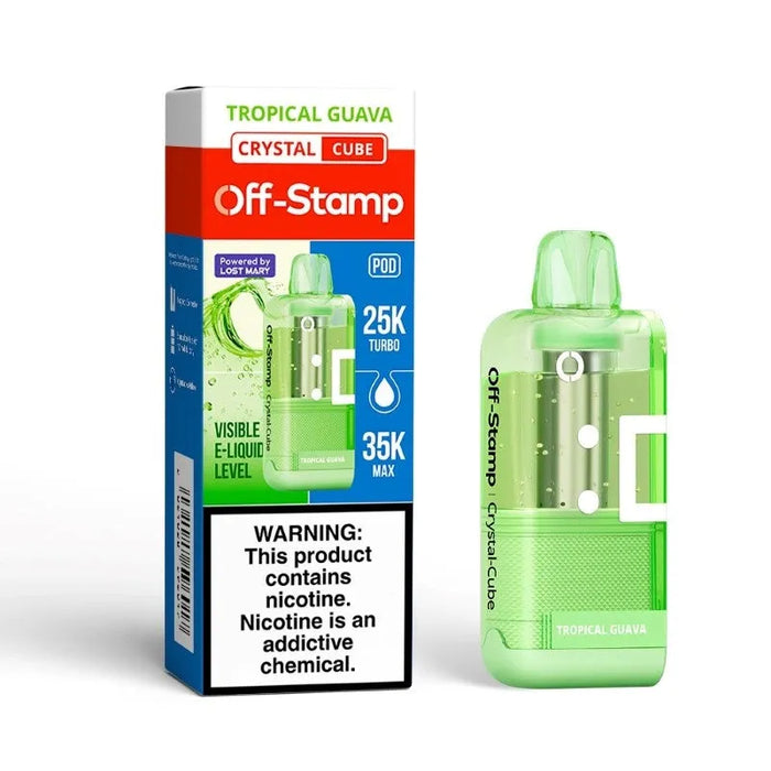 Off-Stamp X Cube Crystal Cube 35000 Disposable Pod Disposable Vape