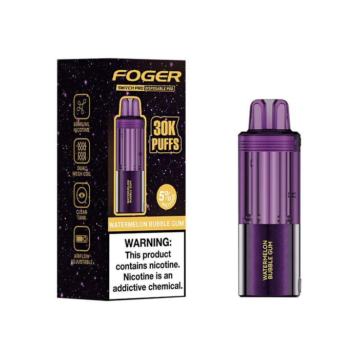 Foger Switch Pro 30K Disposable Pod vape702usa Foger Switch Pro 30K Disposable Pod vape702usa